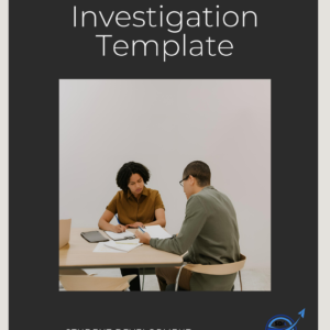 Investigation Report Template